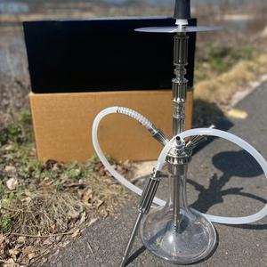 Luxe Allemand Original MIG Titan Narguilé Ensemble En Acier Inoxydable Premium Home Party Bar Café Restaurant Salon Narguilé Shisha - Product Image 6