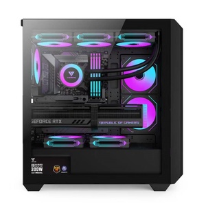 Chasis de PC nuevo de fábrica EATX Black Full Tower Gamer <span class=keywords><strong>Computer</strong></span> Case Aleación de aluminio ATX Gaming PC Cabinet Case Carcasa para PC - Product Image 6