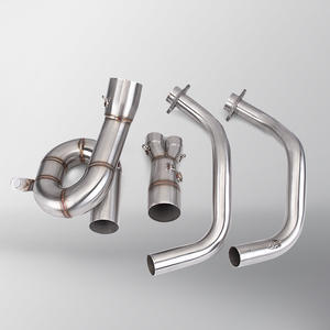 <span class=keywords><strong>Escape</strong></span> de motocicleta de alta calidad <span class=keywords><strong>para</strong></span> tubo de enlace frontal de acero inoxidable de, compatible con silenciador de 51MM - Product Image 2