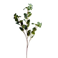Feuille de menthe artificielle de haute qualité au toucher réel, douce, pour arrangements, décoration intérieure, plante verte, mariage, jardinage, festival