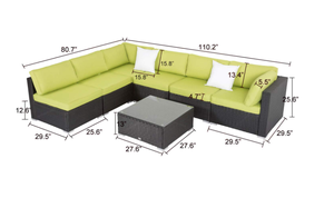 Futón azul sofás <span class=keywords><strong>de</strong></span> lujo para el hogar sofá sala <span class=keywords><strong>de</strong></span> estar sofá <span class=keywords><strong>de</strong></span> lujo moderno modular 3 plazas sofá en forma <span class=keywords><strong>de</strong></span> L futón al aire libre a prueba <span class=keywords><strong>de</strong></span> agua - Product Image 5