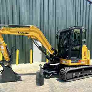 Excelente Excavadora China Marca Liugong 9057F, Mini Excavadora de 7.5 Toneladas en Venta con Excelente Motor - Product Image 1