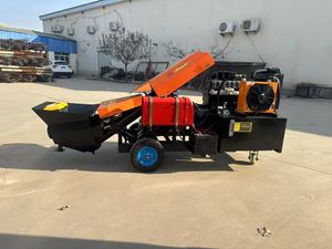 Bomba de Concreto Diésel de Alta Calidad, Diseño Móvil, Alta Eficiencia, Productividad de 10M/H, Transporte Vertical de 20m, Horizontal de 60m - Product Image 5