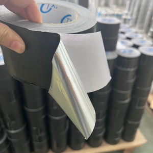 Bande adhésive noire en aluminium pour la protection de la peinture, résistante à la chaleur, épaisse, autocollante - Product Image 2