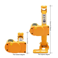 Offre Spéciale CE ISO Durable DC12V 3T Électrique Vis Ciseaux Cric De Voiture avec Clé Électrique Portable pour Remplacer Rapide Pneu