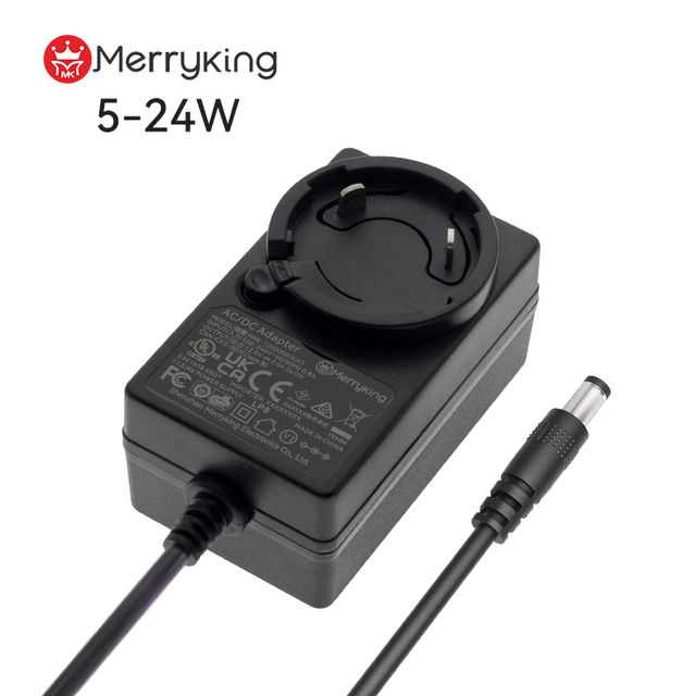 High Quality Manufacturer 5w-24w Interchangeable Ac/dc Power Adapters 12V 2A 5V 1A Power Adaptor