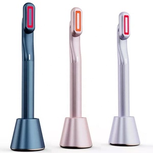 Recarregável 360 graus girando cabeça skincare varinha calor terapêutico vibrando olho cuidados massagem - Product Image 5