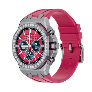 Montre connectée Android Wear Ruidun avec écran OLED 44-49 mm, écran tactile, étanche IP68, cadran en acier, rappel d'activité, sport - Product Image 1