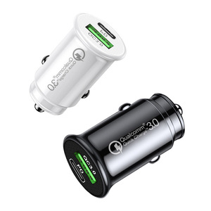 Cargador de coche rápido de 18W, Adaptador tipo <span class=keywords><strong>C</strong></span> QC3.0 para iPhone y Samsung, mini, PD, 1/2" - Product Image 3