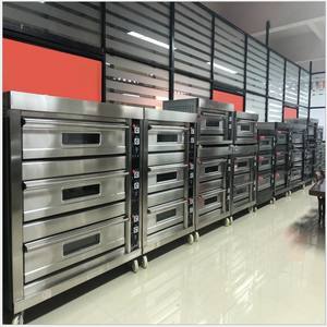 Four à gaz automatique à douze plaques à trois couches de grande capacité pour une économie d'énergie efficace, essentiel pour les usines de snacks de boulangerie - Product Image 5