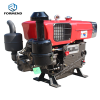 Type de refroidissement par eau monocylindre 8HP 10HP 12HP 15HP 18HP 20HP 22HP 25HP 30HP moteur diesel pompe à eau moteur diesel