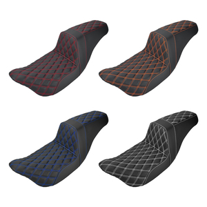 Asientos para Motocicleta, Asiento Doble Delantero y Trasero para <span class=keywords><strong>Harley</strong></span> Touring CVO Road King <span class=keywords><strong>Electra</strong></span> Street <span class=keywords><strong>Glide</strong></span> FLTRX 08-23 - Product Image 3