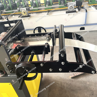 Haute efficacité de travail automatique enrouler porte rouleuse hydraulique cisaillement acier Garage volet porte rouleau formant la Machine