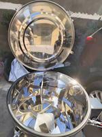 Omogeneizzatore Industriale in Acciaio Inox per Granuli di Plastica, Miscelatore Verticale in Acciaio Inox da 50kg