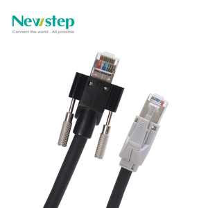 Câble <span class=keywords><strong>Ethernet</strong></span> RJ45 GigE Vision Cat6a haute flexibilité pour chaîne porte-câbles, avec vis, pour caméra et vision industrielle - Product Image 6