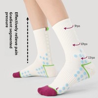 Chaussettes de sport Renaissance pour femme, collection automne, montantes, color-block, tendance, absorbantes, anti-odeur, respirantes, avec semelle en tissu éponge