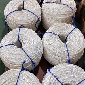 Accessoires marins toronné corde à trois brins en nylon