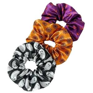 BSCI fabbrica Halloween a tema capelli elastici fantasma spettrale elastici per capelli per donne accessori per capelli - Product Image 2