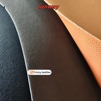 Tissu en polyester suédé tricoté en forme de S de 0,7 mm, écologique, extensible, anti-boulochage, sans perte de fibres, pour sièges de voiture