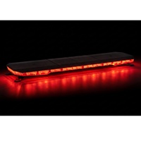 Barre lumineuse LED SM600A-4 1167 mm 46 pouces 156 LED ECE R65 R10 IP67 12-24V Rouge Bleu Stroboscopique Garantie 3 ans