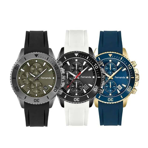 Nuevo Reloj Luminoso Original para Hombre HB, Reloj de Lujo con Cronógrafo, Correa de Acero/Caucho, Esfera de Seis Agujas, Reloj de Cuarzo Moderno - Product Image 3