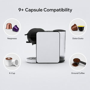 Cafetera Multi Cápsulas <span class=keywords><strong>Nes</strong></span> DG K-cup ESE Pod de Alta Presión de 1450W y 19 Bares con Tanque de Agua de 0.8L - Product Image 4