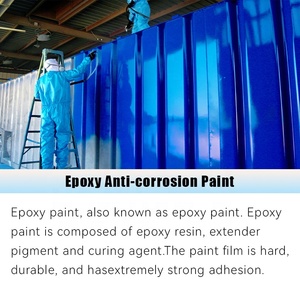 Primaire époxy <span class=keywords><strong>anti</strong></span>-corrosion haute teneur en solides, résistant à l'usure, à l'oxyde de fer rouge, pour travaux sur acier - Product Image 2