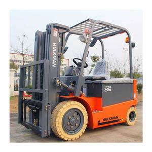 Carretilla elevadora eléctrica de <span class=keywords><strong>4</strong></span> ruedas HULKMAN 3,0-3.5Ton FB30/FB35 con elevación de 7000mm y motores de CA duales - Product Image 1