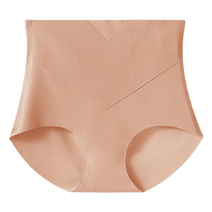 Bikini taille haute pour femmes 2024, corps léger, ODM, sans couture, double couche, colle, point de pression, façonnage, pantalon sexy pour l'abdomen, tricoté - Product Image 1