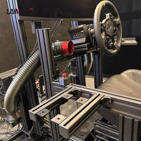 Chaise VR de course automobile pour 4 joueurs, plateforme de mouvement dynamique hydraulique 4DOF 6DOF pour utilisation commerciale dans les parcs à thème