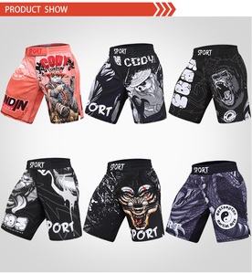 Wholesale Muay Thai <strong>Shorts</strong> MMA Boxing <strong>Shorts</strong> <strong>Men's</strong> Fight <strong>Shorts</strong> for Wrestling &amp; <strong>Combat</strong> Sports Quick-Dry,Stretchable Bulk/OEM - Product Image 6