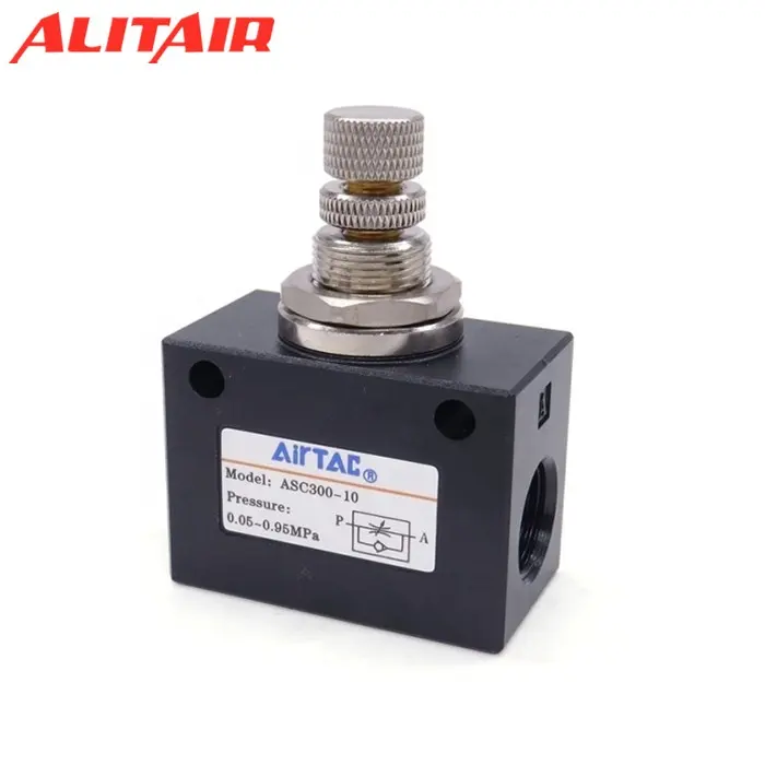 Airtac ASC Series ASC200-08 Hướng Dẫn Sử Dụng Van Điều Khiển Lưu Lượng Cho Van Kiểm Tra Không Khí