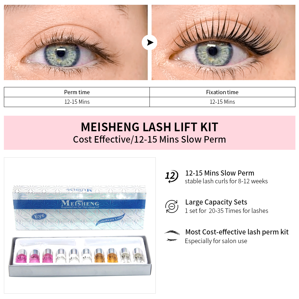 Kit d'ascenseur de cils de Meisheng