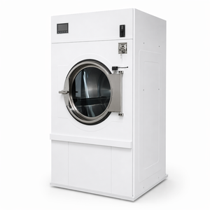 Secadora de Ropa Comercial de Autoservicio, de Acero Inoxidable, a Gas, con Capacidad de 15KG-50kg, Operada con Monedas, para Lavandería Industrial - Product Image 4