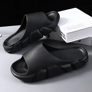 Fashion Summer Beach Casual Thick Soles Custom Men's Women's Sports EVA Slides Sandals Slippers Custom Logo 2024