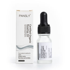PANSLY Productos calientes personalizados Tratamiento facial Aclara las <span class=keywords><strong>cicatrices</strong></span> del acné y las estrías <span class=keywords><strong>Aceite</strong></span> <span class=keywords><strong>de</strong></span> <span class=keywords><strong>rosa</strong></span> <span class=keywords><strong>mosqueta</strong></span> - Product Image 1