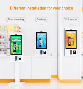Floor Standing <strong>Touch</strong> <strong>Screen</strong> <strong>Kiosk</strong> Full HD 21.5 27 32 Inch Multitouch LCD <strong>Screen</strong> Self-Service Ordering <strong>Kiosk</strong> - Product Image 6