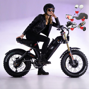 Eahora Juliet Romeo II Bicicletta Elettrica Personalizzabile <span class=keywords><strong>con</strong></span> Telaio in Acciaio 200W 2*120N-m 52V 60Ah <span class=keywords><strong>Bici</strong></span> Cargo a Lunga Autonomia - Product Image 2