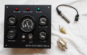 Module de commande à distance en acier noir de marque TX (Modèle N/K) pour moteur diesel marin NTA855 K19, taille personnalisée, emballage nu - Product Image 6