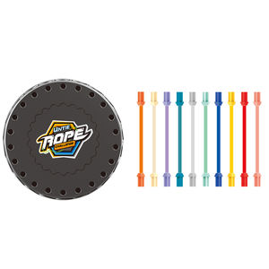 Juego de Rompecabezas de Cuerdas, 10 Piezas, Juego de Desenredar Cuerdas Retorcidas, Desafío de Estrategia, Rompecabezas de Nudos, para Viajes y Fiestas - Product Image 4