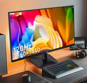 Monitor para Juegos AOC Q24B35 de 23.8 Pulgadas, 2K IPS, 120Hz, HDR10, Diseño Curvo, Tiempo de Respuesta de 1ms, Puertos DP, 1 Año de Garantía - Product Image 1