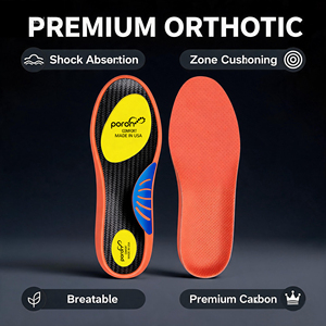 Semelle intérieure en fibre de carbone avec soutien de la voûte plantaire pour les longues périodes de stationnement, le jogging, la randonnée et autres sports de plein <span class=keywords><strong>air</strong></span> - Product Image 2