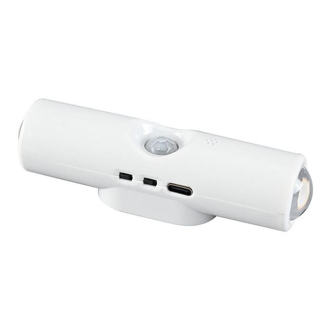 Portable USB Rechargeable Wireless Magnetic PIR Motion Sensor Cabinet Light for Kitchen Wardrobe Bedroom Hallway Stairs