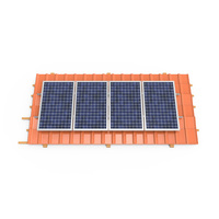 Support de fixation pour panneaux solaires sur toiture en tuiles à haute capacité de charge, structure de montage durable pour panneaux solaires