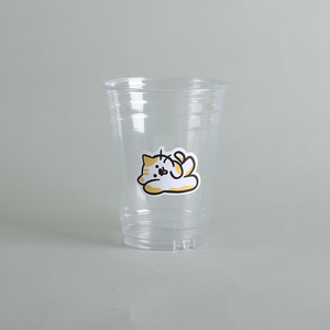 Custom Logo 98mm Clear PET <b>Plastic</b> <b>Cup</b> Disposable Cold Beverage Juice <b>Cup</b> with Lid Wholesale Single Wall Round <b>Drinking</b> <b>Cup</b> - Product Image 6