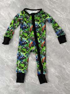 Gizli stok almak bebek bambu pijama batı öğeleri bebek Shortie rastgele boyutu ve renk Zippy çocuklar için - Product Image 5