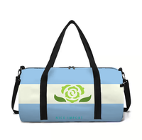 Sac de sport en polyester écologique pour femmes et hommes, sac de voyage, sac de sport, sac à main, impression numérique, pochette pour ordinateur portable