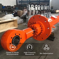 Vérin hydraulique pour excavatrice, pour flèche, bras et godet, vérin à double effet, pièce de rechange pour engins de construction lourds