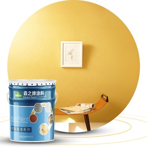 Proveedores de Revestimientos Interiores FOREST, Diseñan Pintura de Pared Interior de Emulsión Acrílica Lavable a Base de Agua, Tinte de Color para Paredes Interiores - Product Image 1