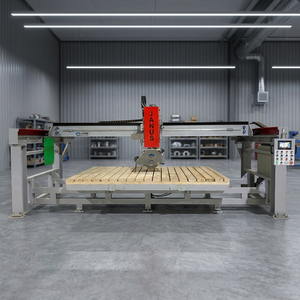 Machine de découpe à pont à 3 axes pour pierre, marbre, granit avec table rotative et écran tactile, directement de l'usine - Product Image 1